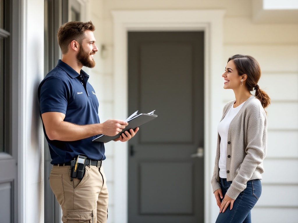 experienced exterminator conducting pest control in Midland, MI
